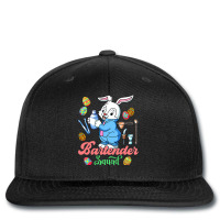 Bartender Squad Funny Bartender Easter Bunny Choco Printed Hat | Artistshot