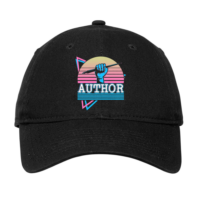 Author Writer Literature Novelist Scriptwriter Ret Adjustable Cap by KeaganKoehler | Artistshot