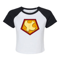 Womens Retro Vintage Peacemaker Of Emblem For Lover Tee T Shirt Raglan Crop Top | Artistshot