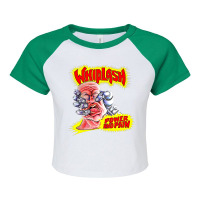 Whiplash Special Art Raglan Crop Top | Artistshot