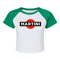 Martini' Raglan Crop Top | Artistshot