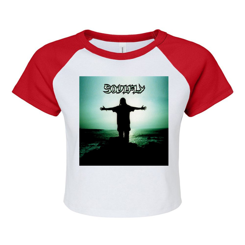 Soulfly Raglan Crop Top by bedenede | Artistshot