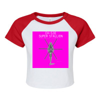 Ch 53e Super Stallion Military Helicopter Raglan Crop Top | Artistshot