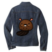 Otter Ladies Denim Jacket | Artistshot