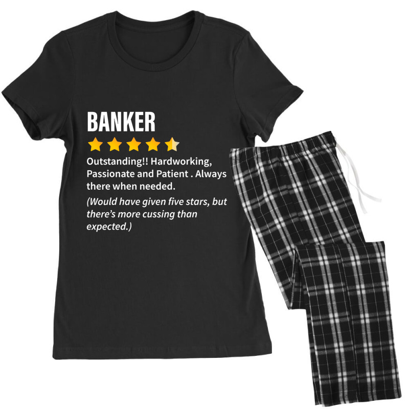 Banker Definition Tee Funny Banker Cool Idea Women's Pajamas Set by ZariahVang | Artistshot