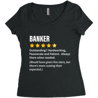 Banker Definition Tee Funny Banker Cool Idea Women's Triblend Scoop T-shirt | Artistshot