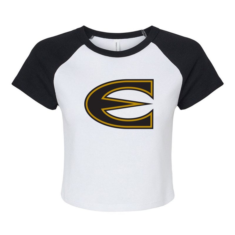 Emporia State Hornets Raglan Crop Top by Ellard grey | Artistshot