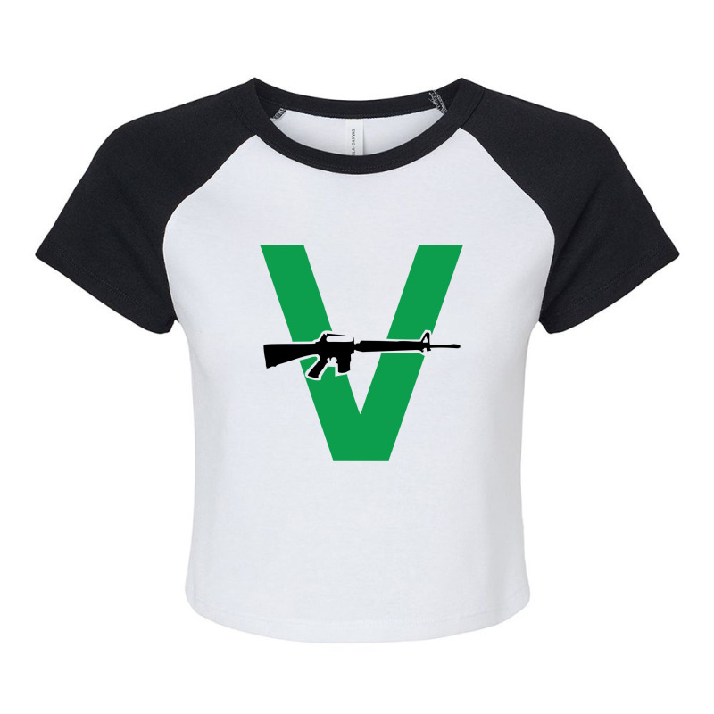 Vandals Punk Raglan Crop Top by matunaagaadjoa | Artistshot