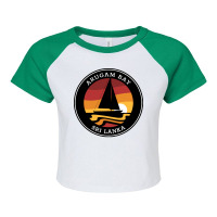 Arugam Bay T  Shirt Arugam Bay Sailing T  Shirt Raglan Crop Top | Artistshot