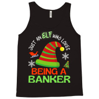 Banker Elf Christmas Party Matching Family Tank Top | Artistshot