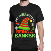 Banker Elf Christmas Party Matching Family Classic T-shirt | Artistshot