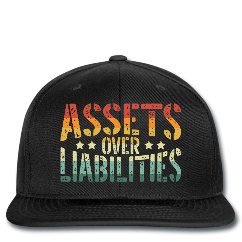 Assets Over Liabilities Tax Season Accounting Acco Printed hat by FriedaBarcia | Artistshot