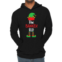 Banker Elf Matching Family Group Christmas Party P Lightweight Hoodie | Artistshot