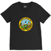 Meriden Connecticut 32835543 V-neck Tee | Artistshot