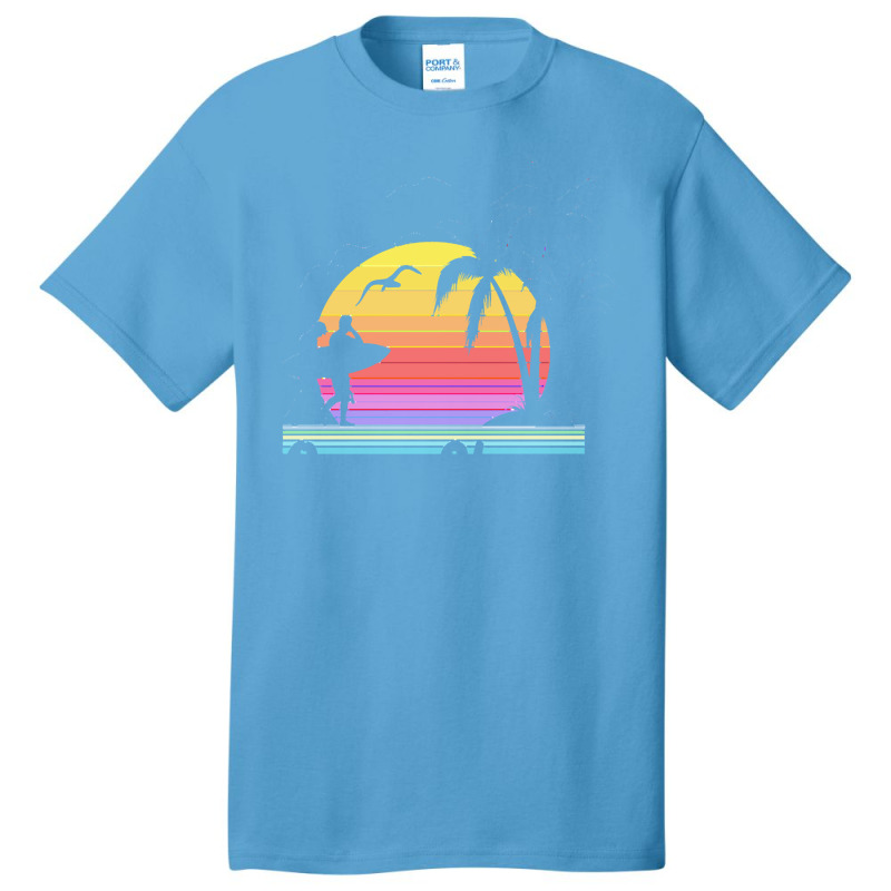 Ocean Shores Washington Seaside Retro T  Shirt Ocean Shores Washington Basic T-shirt | Artistshot