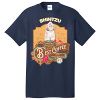 Mom T  Shirt Shihtzu Best Coffee   Dog Owner Coffee Lover Gifts T  Shi Basic T-shirt | Artistshot