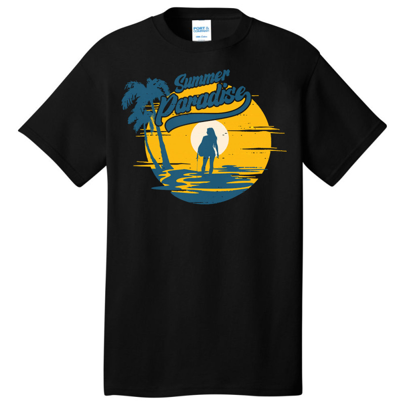 Summer Paradise T  Shirt Summer Paradise T  Shirt Basic T-shirt by kuhlmanulises23 | Artistshot