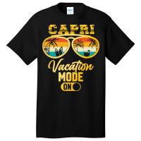 Capri T  Shirt Capri Italy Summer Vacation T  Shirt Basic T-shirt | Artistshot