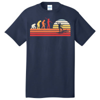 Wakeboarding T  Shirt Retro Wakeboarder Wakeboard   Vintage Wakeboardi Basic T-shirt | Artistshot