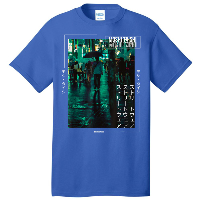 Japanese Cyberpunk Tokyo Streetwear Aesthetic Graphic T Shirt Basic T-shirt | Artistshot