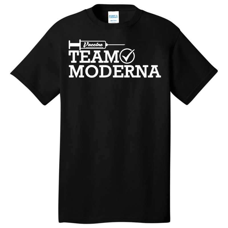 Team Moderna Vaccine, Moderna Vaccinated Vaccination T Shirt Basic T-shirt by ayedencoplon | Artistshot