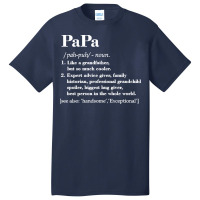 Papa Definition T  Shirt Papa Definition T  Shirt Basic T-shirt | Artistshot