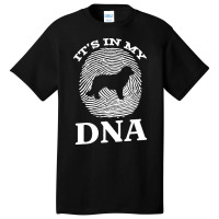 Karakachan T  Shirt Karakachan It`s In My D N A Fingerprint I Dog Kara Basic T-shirt | Artistshot