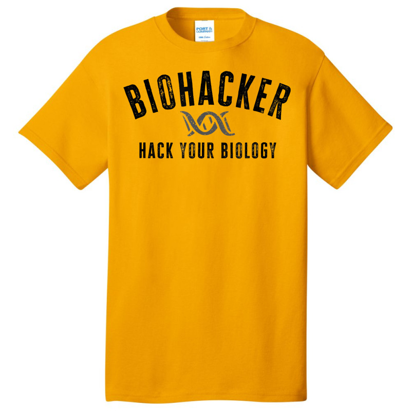 Biohacker Biohacking Your Biology Dna T Shirt Basic T-shirt | Artistshot