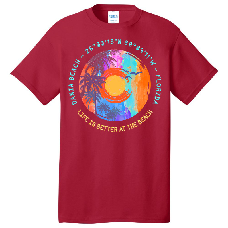 Dania Beach T  Shirt Dania Beach, Broward County, Florida T  Shirt Basic T-shirt | Artistshot