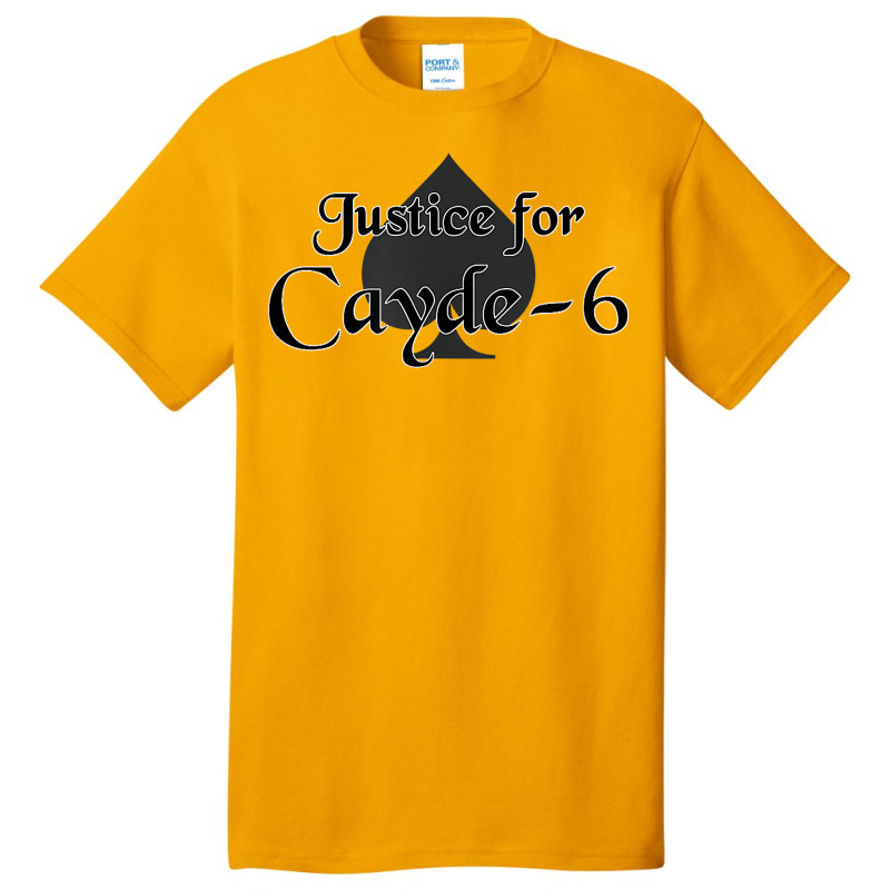 Justice For Cayde 6 Destiny Gamer T Shirt Basic T-shirt by Smykowskicalob1991 | Artistshot