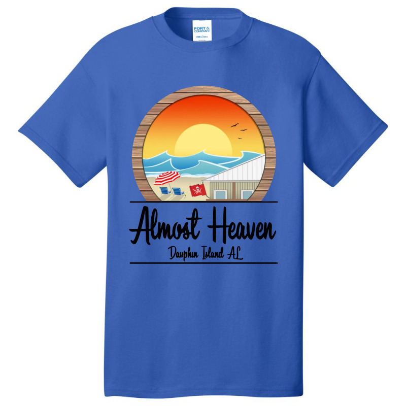 Dauphin Island Basic T-shirt by Aibon | Artistshot