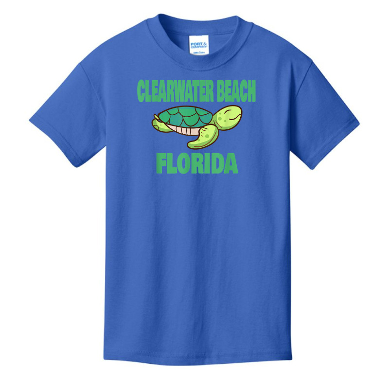 Clearwater Beach Florida Sea Turtle Themed T Shirt Basic Youth T-shirt by ayedencoplon | Artistshot