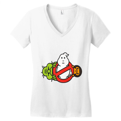 Halloween Women's V-neck T-shirt Designed By Azka