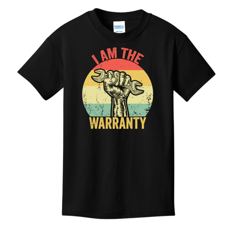 I Am The Warranty Broken Diesel Truck Mechanic Fix Myself Pullover Hoo Basic Youth T-shirt by kadejahdomenick | Artistshot