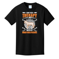 Irish Wolfhound T  Shirt Irish Wolfhound Therapy T  Shirt Basic Youth T-shirt | Artistshot