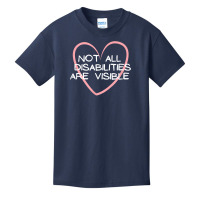 Not All Disabilities Are Visible, Neurodiversity T Shirt Basic Youth T-shirt | Artistshot