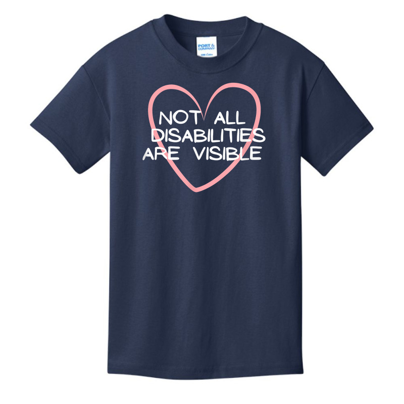 Not All Disabilities Are Visible, Neurodiversity T Shirt Basic Youth T-shirt by towamingle | Artistshot