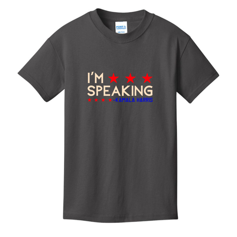 I’m Speaking Kamala Essential Basic Youth T-shirt | Artistshot