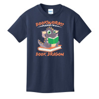 Book Dragon T  Shirt Librarian Reader Funny Bookworm Magical Animal Bo Basic Youth T-shirt | Artistshot