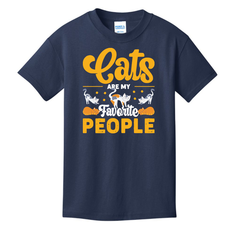 Cat Lover Gifts T  Shirt Cats Are My Favorite People T  Shirt Basic Youth T-shirt by robb98104 | Artistshot