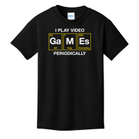 I Play Video Games Periodically Element Blocks Premium T Shirt Basic Youth T-shirt | Artistshot