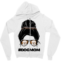 Maltese Dog Mom A Cute Dogs For Mothers Zipper Hoodie | Artistshot