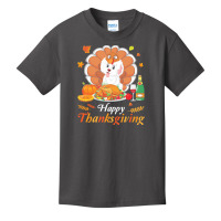 Havanese Dog Thanksgiving Christmas Day T  Shirt Havanese Turkey Costu Basic Youth T-shirt | Artistshot