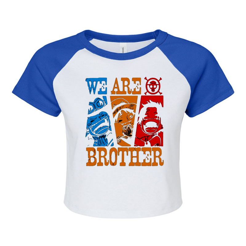 We Are Brother Raglan Crop Top | Artistshot