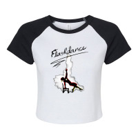 Flashdance Raglan Crop Top | Artistshot