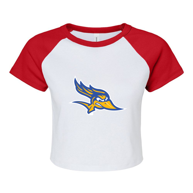 Cal State Bakersfield Roadrunners Raglan Crop Top by Julien | Artistshot