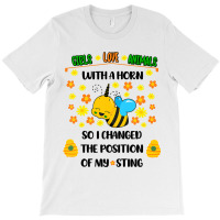 Kids Funny Bees Idea For Girls Beekeeping Beekeepe T-shirt | Artistshot