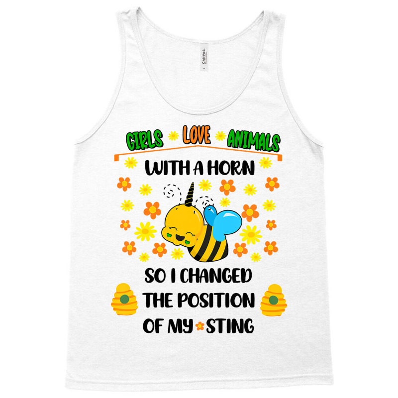 Kids Funny Bees Idea For Girls Beekeeping Beekeepe Tank Top | Artistshot