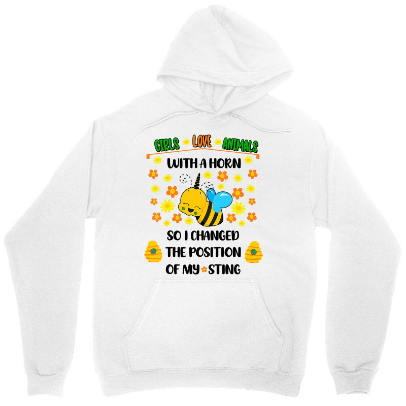 Kids Funny Bees Idea For Girls Beekeeping Beekeepe Unisex Hoodie | Artistshot