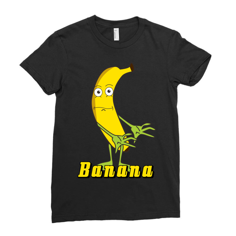 Banana 3 Ladies Fitted T-Shirt by pottshazel34 | Artistshot